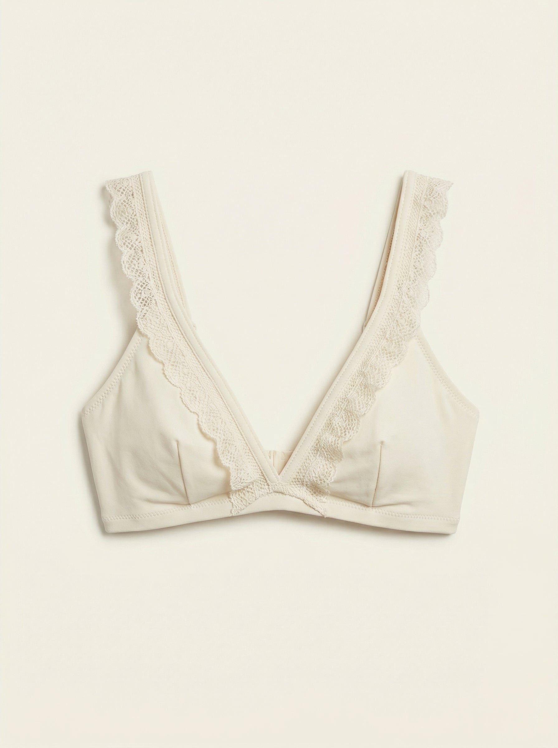 The Colette — Cream Lace-Trim High-Waist Bikini - 01-pure-background-main