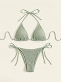 The Sienna — Sage Crinkle Triangle Bikini Set - 01-pure-background-main